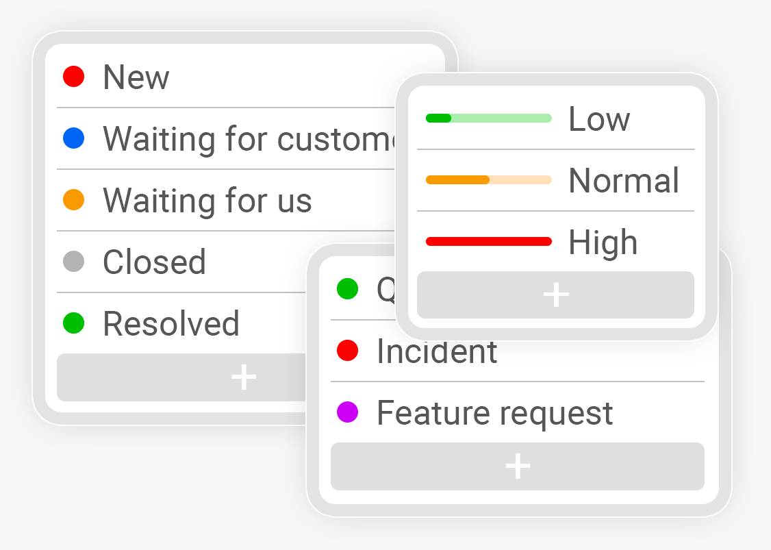 AI intent routing mockup