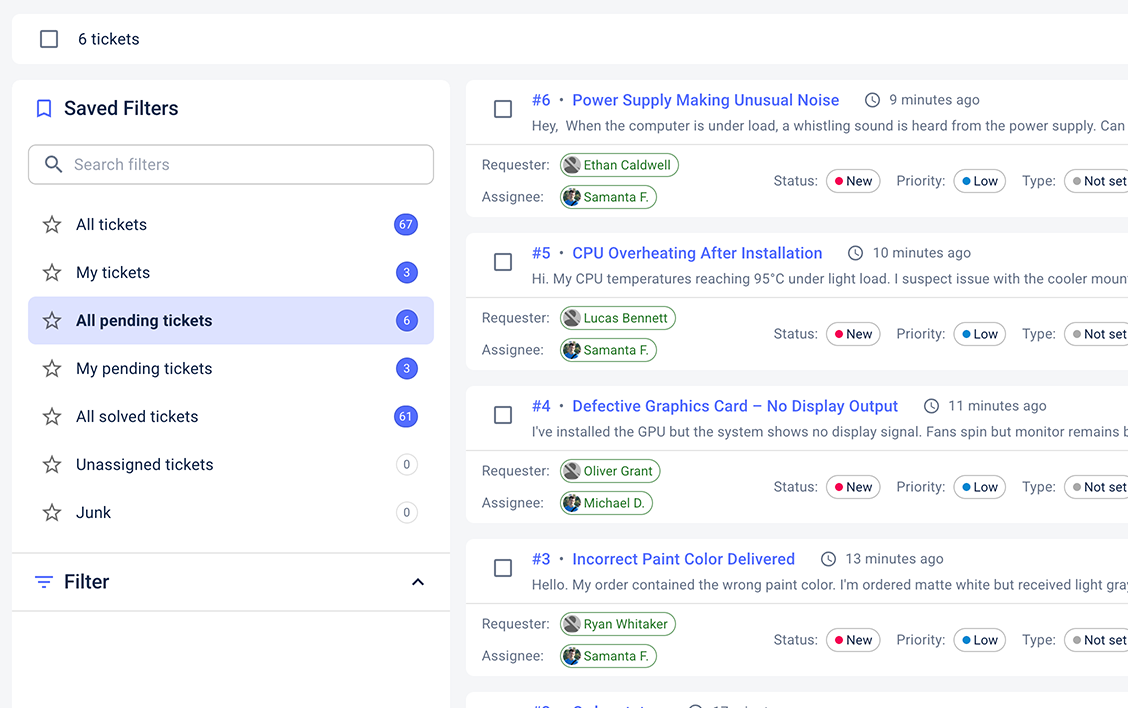 Streamline Support with a Smart Ticketing System.
