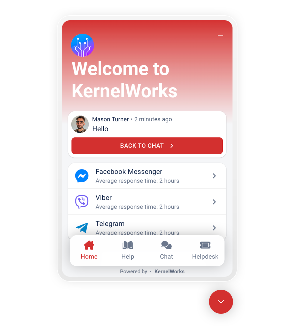 All-in-one unified widget.