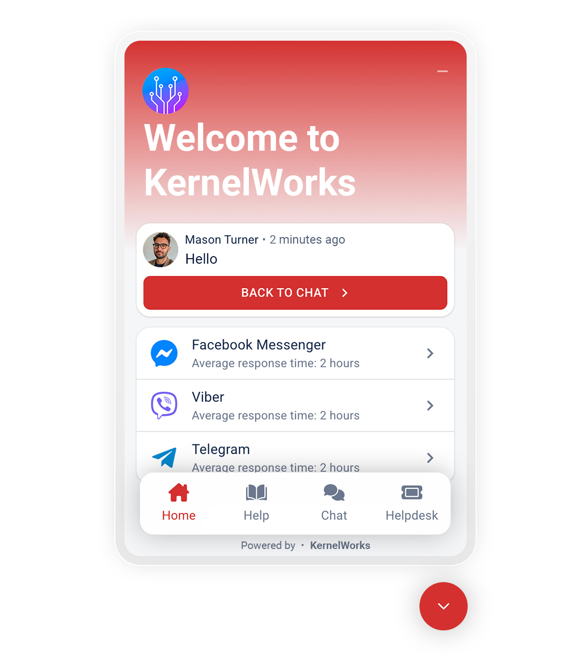 All-in-one unified widget.